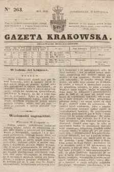Gazeta Krakowska. 1845, nr 263