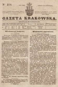 Gazeta Krakowska. 1845, nr 274