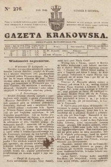 Gazeta Krakowska. 1845, nr 276