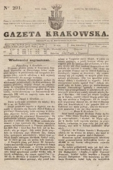 Gazeta Krakowska. 1845, nr 291