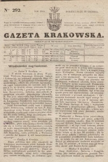 Gazeta Krakowska. 1845, nr 292