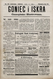 Goniec i Iskra : czasopismo illustrowane. 1893, nr 30