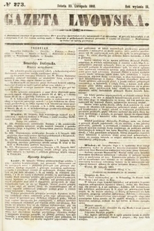 Gazeta Lwowska. 1861, nr 272