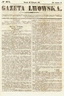 Gazeta Lwowska. 1861, nr 274