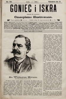 Goniec i Iskra : dziennik dla wszystkich : czasopismo illustrowane. 1892, nr 33