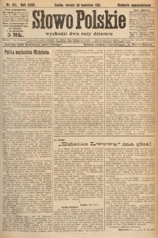 Słowo Polskie. 1921, nr 193