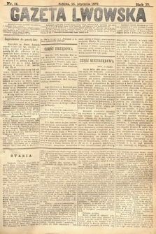 Gazeta Lwowska. 1887, nr 11