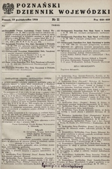 Poznański Dziennik Wojewódzki. 1950, nr 21