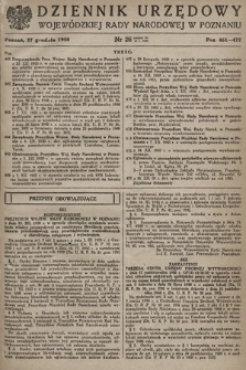Dziennik Urzędowy Wojewódzkiej Rady Narodowej w Poznaniu. 1950, nr 26