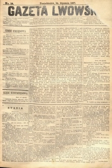 Gazeta Lwowska. 1887, nr 18