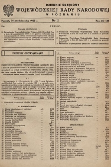 Dziennik Urzędowy Wojewódzkiej Rady Narodowej w Poznaniu. 1957, nr 11