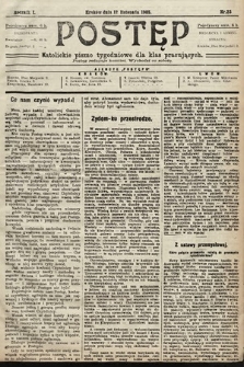 Postęp : katolickie pismo tygodniowe dla klas pracujących. 1905, nr 23