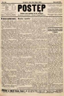 Postęp : katolickie pismo tygodniowe dla klas pracujących. 1907, nr 21