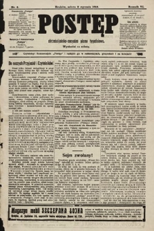 Postęp : chrześcijańsko-socjalne pismo tygodniowe. 1910, nr 2