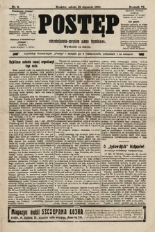 Postęp : chrześcijańsko-socjalne pismo tygodniowe. 1910, nr 3