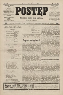 Postęp : chrześcijańsko-socjalne pismo tygodniowe. 1910, nr 13
