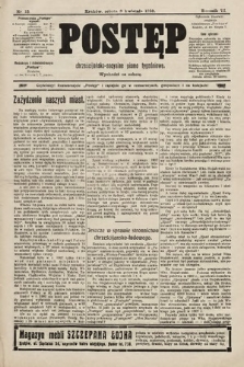 Postęp : chrześcijańsko-socjalne pismo tygodniowe. 1910, nr 15