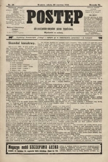 Postęp : chrześcijańsko-socjalne pismo tygodniowe. 1910, nr 26