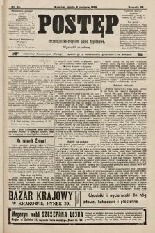 Postęp : chrześcijańsko-socjalne pismo tygodniowe. 1910, nr 32
