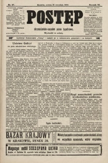Postęp : chrześcijańsko-socjalne pismo tygodniowe. 1910, nr 37