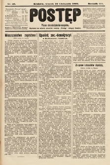 Postęp : pismo chrześcijańsko-socyalne. 1907, nr 58