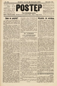 Postęp : pismo chrześcijańsko-socyalne. 1907, nr 64