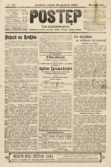Postęp : pismo chrześcijańsko-socyalne. 1907, nr 77