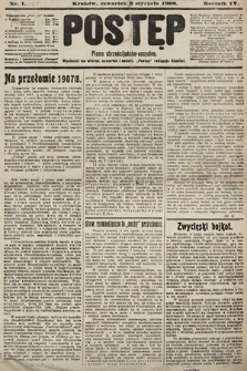 Postęp : pismo chrześcijańsko-socyalne. 1908, nr 1