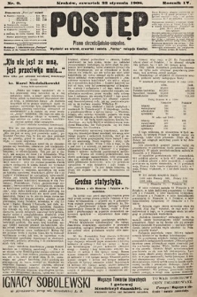 Postęp : pismo chrześcijańsko-socyalne. 1908, nr 9