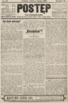 Postęp : pismo chrześcijańsko-socyalne. 1908, nr 13