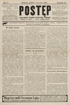 Postęp : organ polskich związków chrześcijańsko-socyalnych. 1908, nr 36