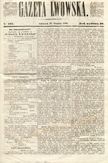 Gazeta Lwowska. 1870, nr 291