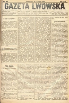 Gazeta Lwowska. 1887, nr 44