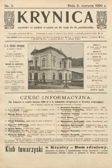Krynica. 1909, nr 2