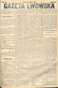 Gazeta Lwowska. 1887, nr 49