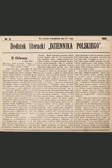 Dodatek Literacki „Dziennika Polskiego”. 1890, nr 6
