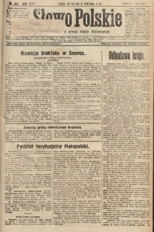 Słowo Polskie. 1920, nr 565