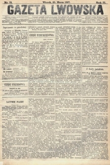 Gazeta Lwowska. 1887, nr 71