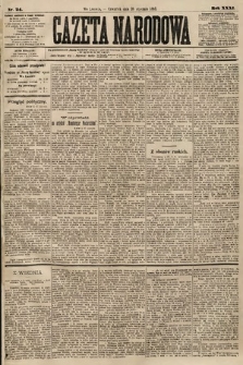 Gazeta Narodowa. 1892, nr 24