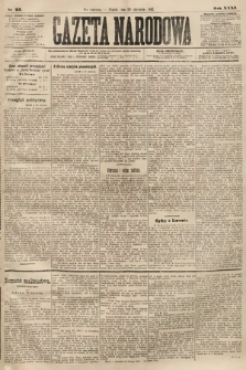Gazeta Narodowa. 1892, nr 25