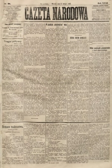 Gazeta Narodowa. 1892, nr 28