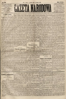 Gazeta Narodowa. 1892, nr 38