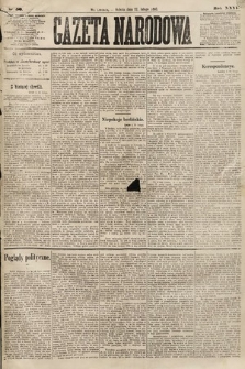 Gazeta Narodowa. 1892, nr 50