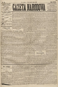 Gazeta Narodowa. 1892, nr 71