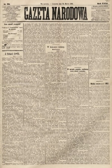 Gazeta Narodowa. 1892, nr 72