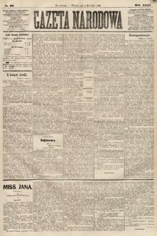 Gazeta Narodowa. 1892, nr 82
