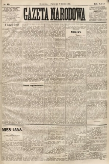Gazeta Narodowa. 1892, nr 85