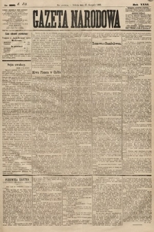 Gazeta Narodowa. 1892, nr 206