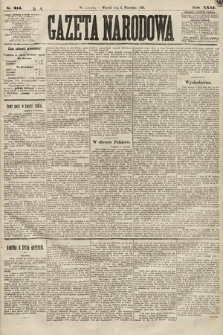 Gazeta Narodowa. 1892, nr 214