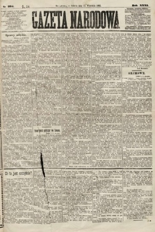 Gazeta Narodowa. 1892, nr 224